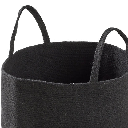 OLIVIA ROCCO Large Woven Cotton Laundry Basket With Handles Durable Rope Storage Bin OLIVIA ROCCO