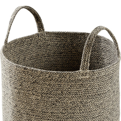 OLIVIA ROCCO Large Woven Cotton Laundry Basket With Handles Durable Rope Storage Bin OLIVIA ROCCO