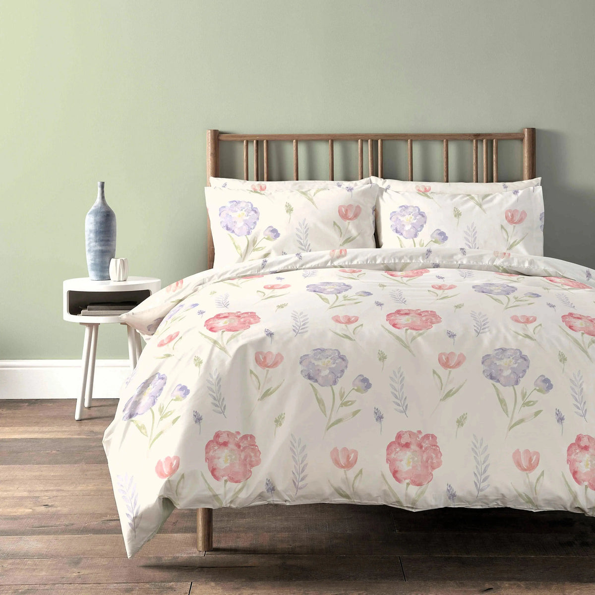OLIVIA ROCCO Luxury Super Soft Cotton Rich Duvet Sets Easycare Comfortable Bedding Includes Duvet Cover & Pillowcases in Single Double King Size OLIVIA ROCCO