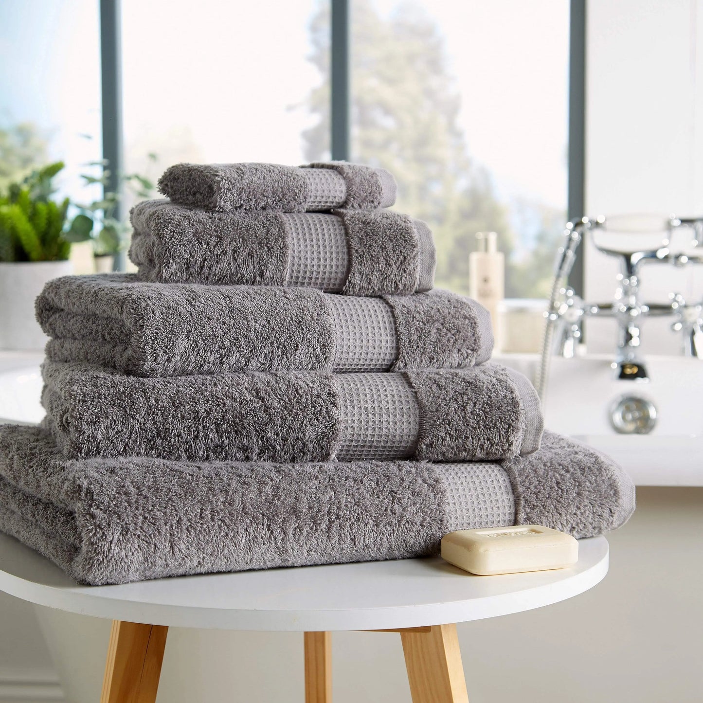 OLIVIA ROCCO Luxe 700GSM Egyptian Cotton Towels Ultra Soft High Absorbency Bath Towels XL OLIVIA ROCCO