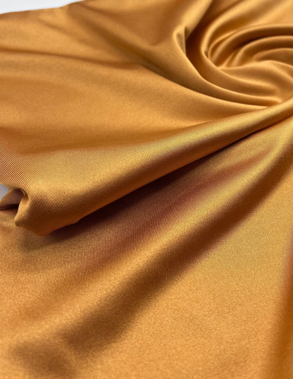 Orange Gold Swimwear / Sportswear 4 Way Stretch Fabric