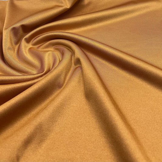 Orange Gold Swimwear / Sportswear 4 Way Stretch Fabric