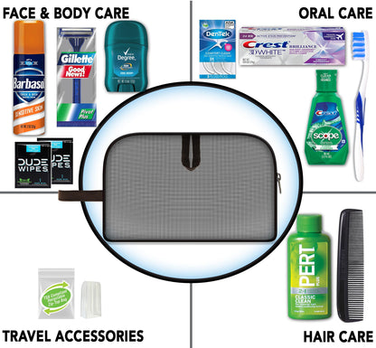 Convenience Kits International – Man On The Go Premium 10-Piece Travel Kit