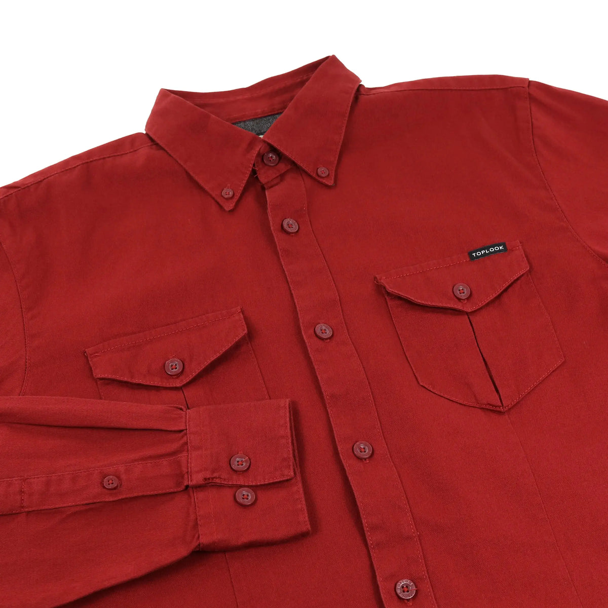TL London 2 Pocket Long Sleeve Shirt ButtonFresh.co.uk