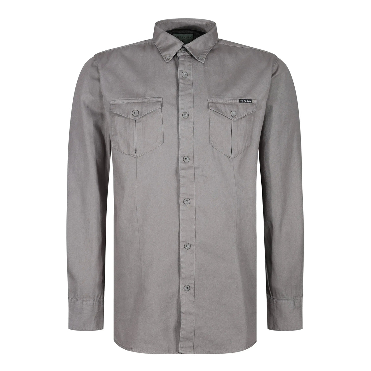 TL London 2 Pocket Long Sleeve Shirt ButtonFresh.co.uk
