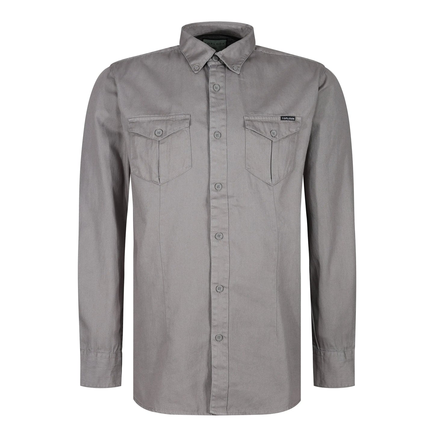 TL London 2 Pocket Long Sleeve Shirt ButtonFresh.co.uk