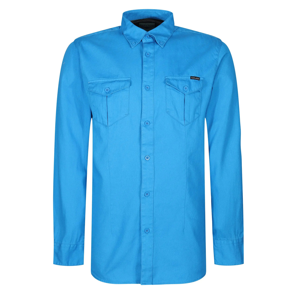 TL London 2 Pocket Long Sleeve Shirt ButtonFresh.co.uk