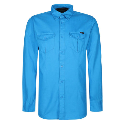 TL London 2 Pocket Long Sleeve Shirt ButtonFresh.co.uk