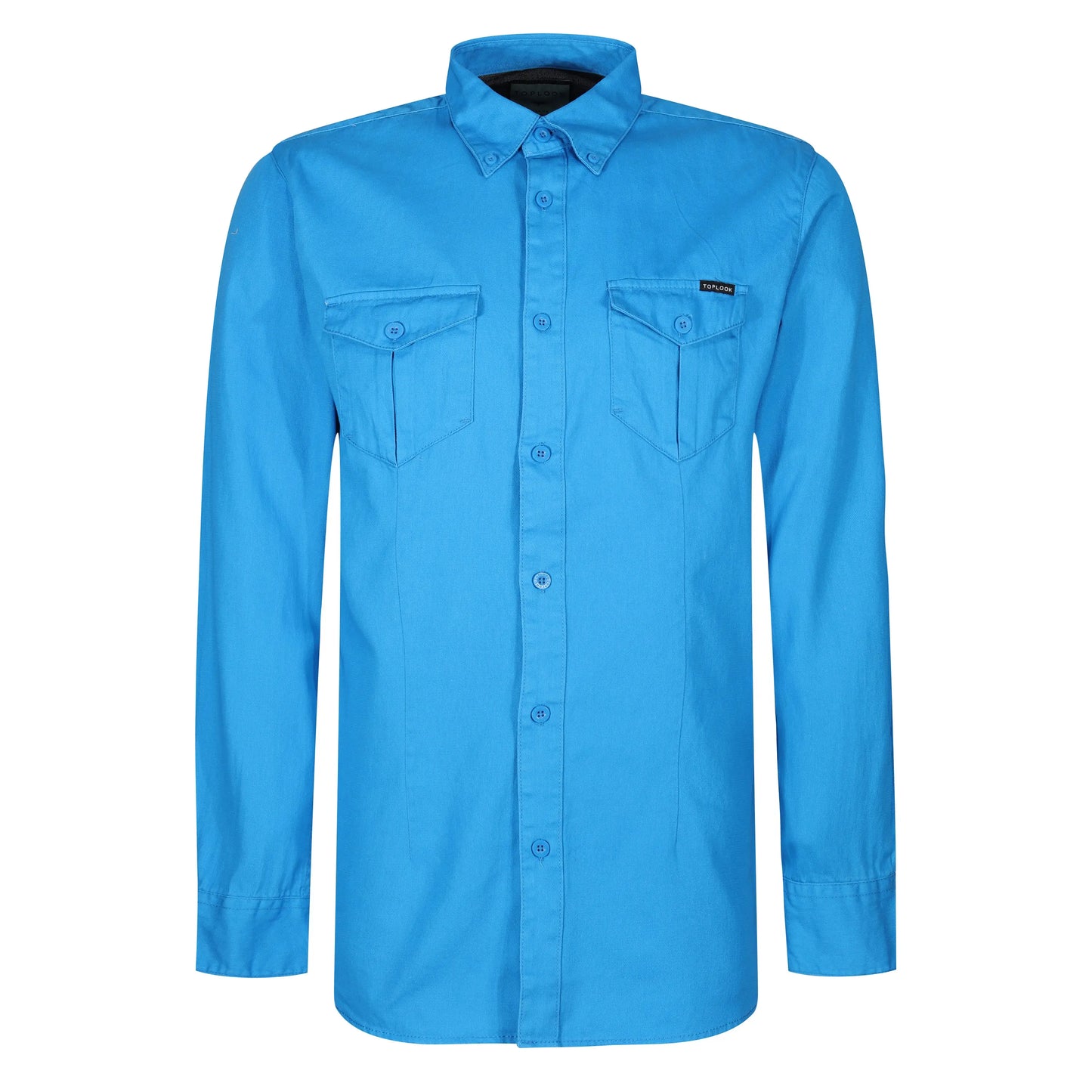 TL London 2 Pocket Long Sleeve Shirt ButtonFresh.co.uk