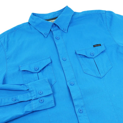 TL London 2 Pocket Long Sleeve Shirt ButtonFresh.co.uk