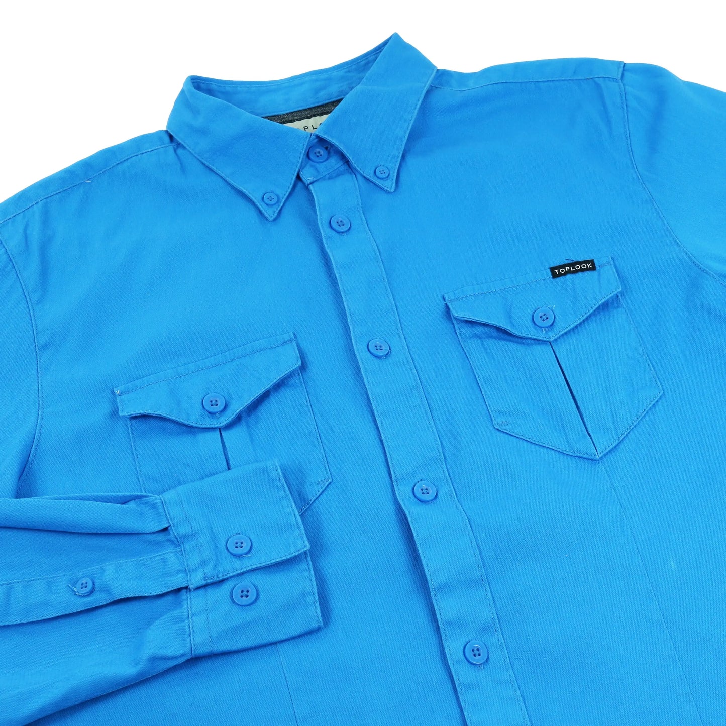 TL London 2 Pocket Long Sleeve Shirt ButtonFresh.co.uk