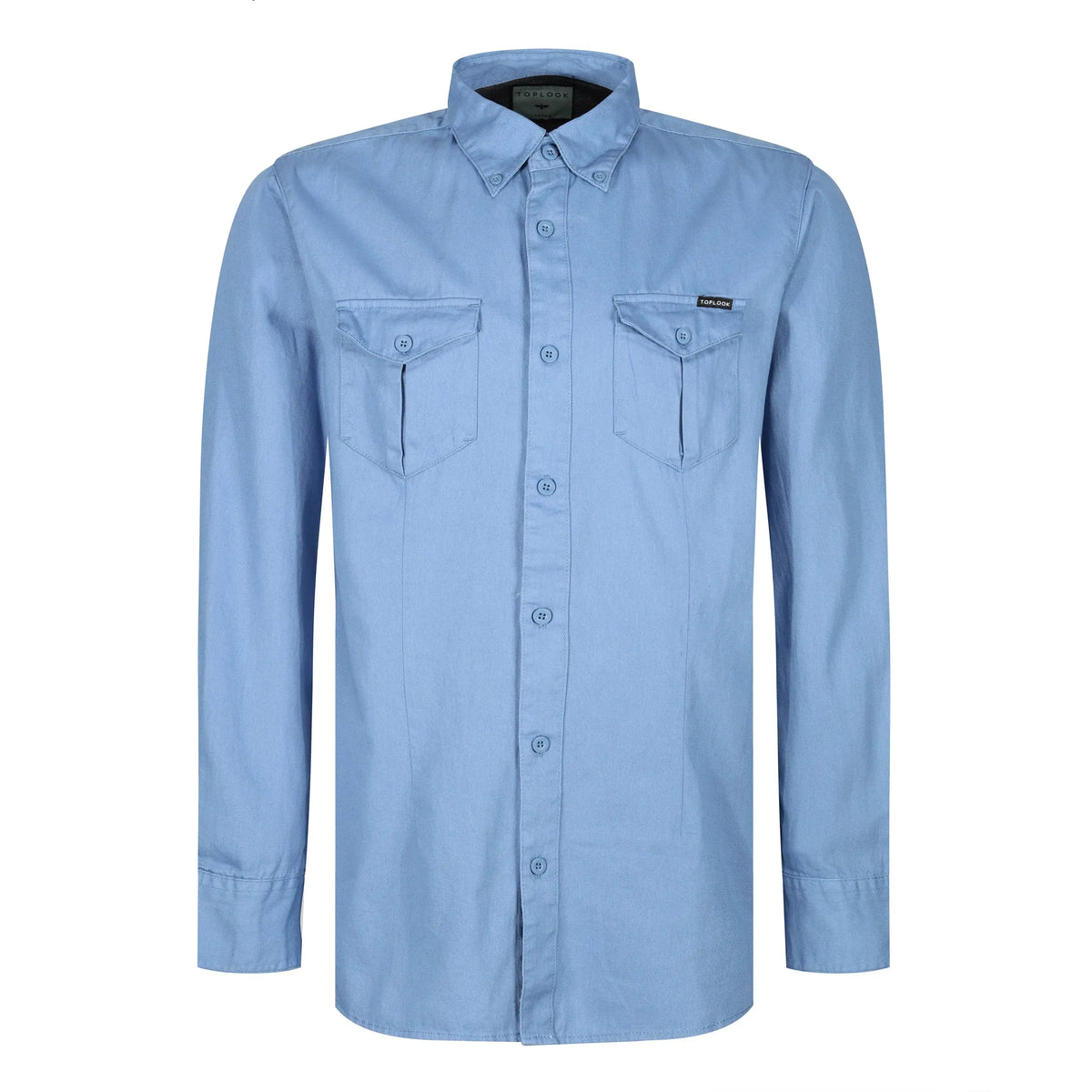 TL London 2 Pocket Long Sleeve Shirt ButtonFresh.co.uk