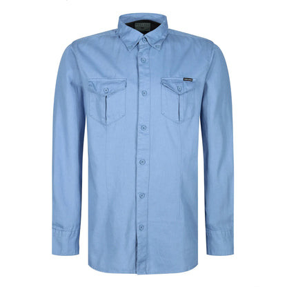 TL London 2 Pocket Long Sleeve Shirt ButtonFresh.co.uk