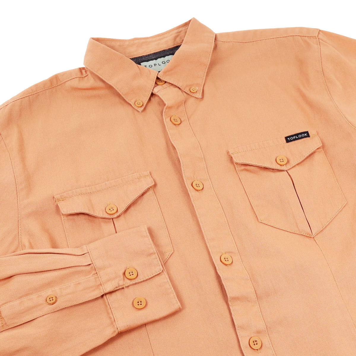 TL London 2 Pocket Long Sleeve Shirt ButtonFresh.co.uk