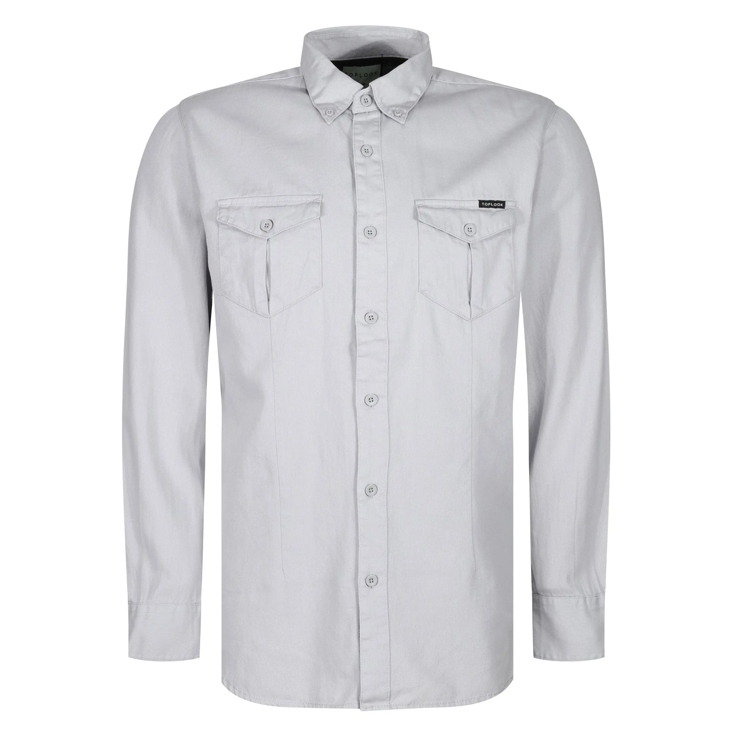 TL London 2 Pocket Long Sleeve Shirt ButtonFresh.co.uk