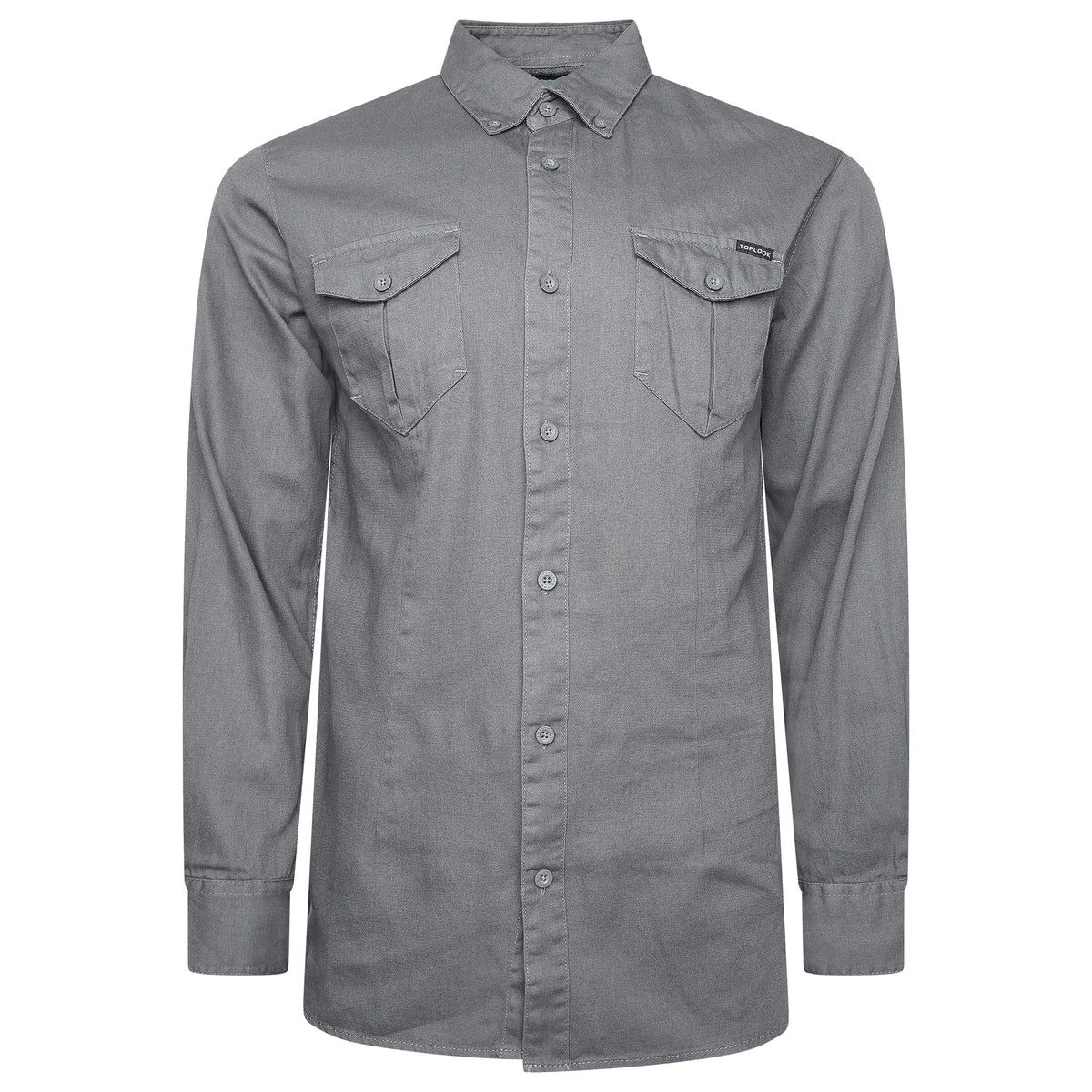 TL London 2 Pocket Long Sleeve Shirt ButtonFresh.co.uk
