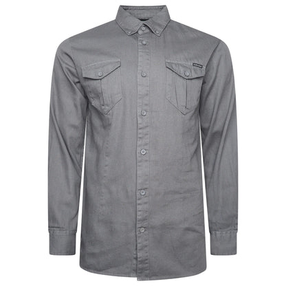 TL London 2 Pocket Long Sleeve Shirt ButtonFresh.co.uk