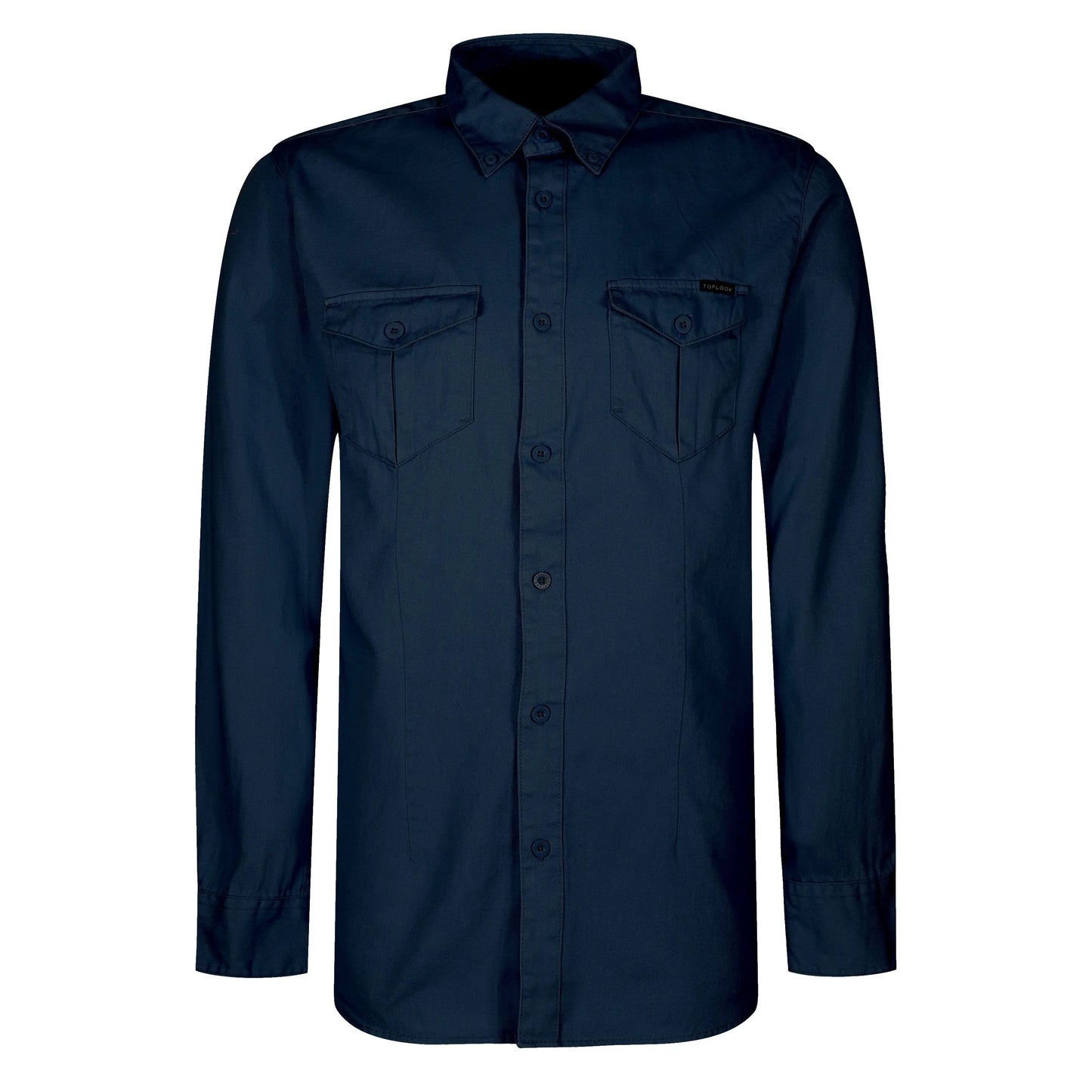 TL London 2 Pocket Long Sleeve Shirt ButtonFresh.co.uk
