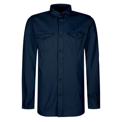 TL London 2 Pocket Long Sleeve Shirt ButtonFresh.co.uk