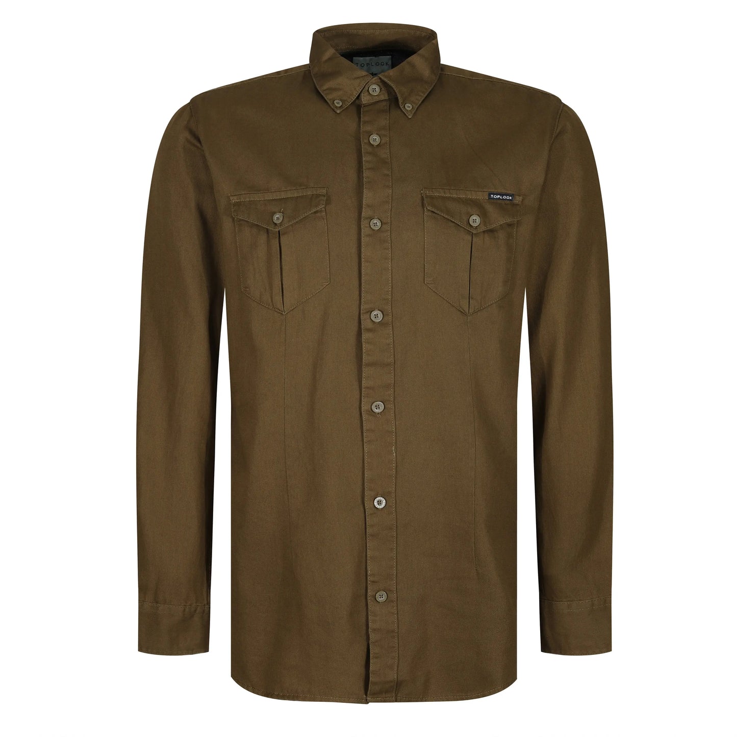 TL London 2 Pocket Long Sleeve Shirt ButtonFresh.co.uk