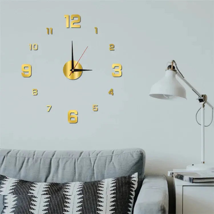 fashion round arylic wall clock WholesaleHQ