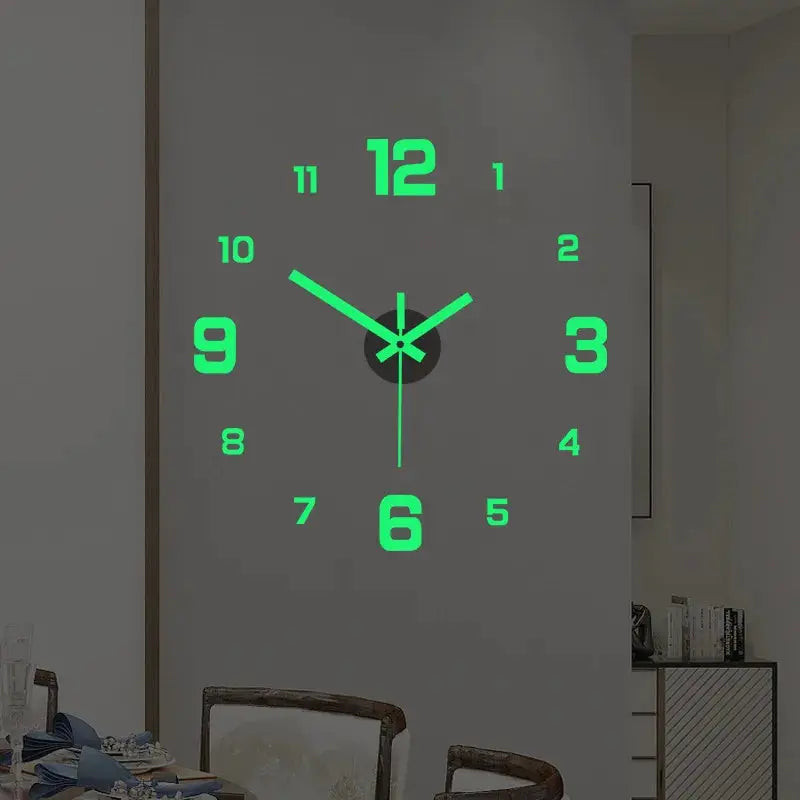 fashion round arylic wall clock WholesaleHQ