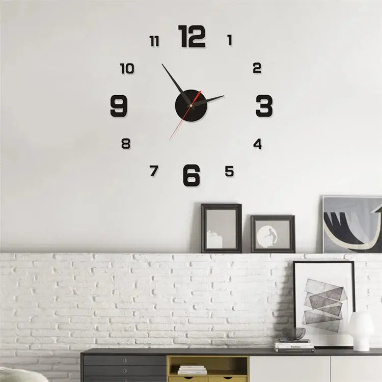 fashion round arylic wall clock WholesaleHQ