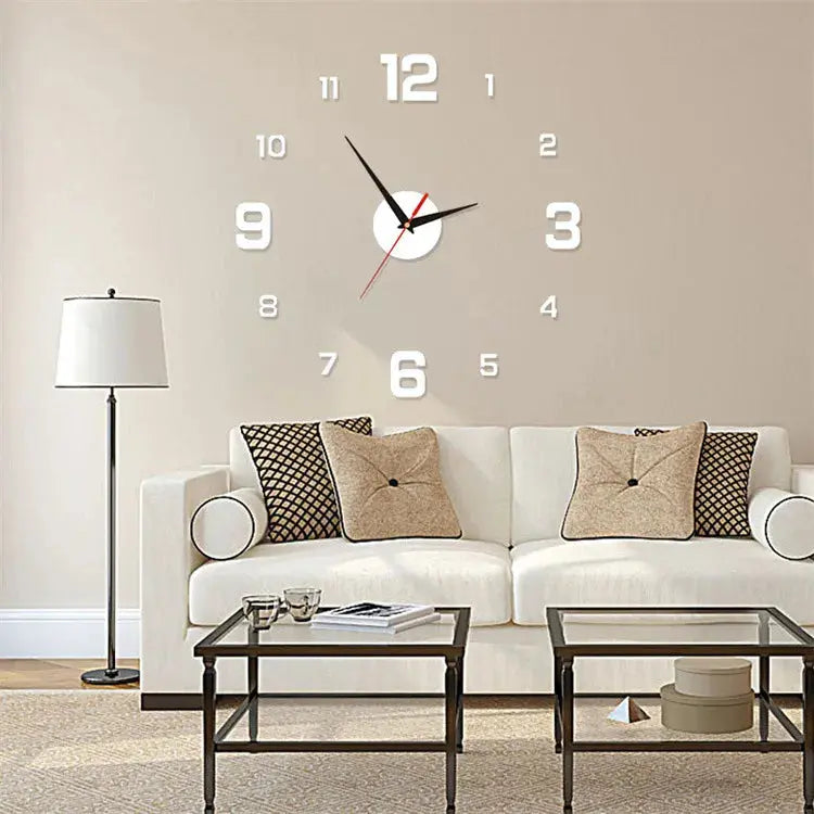 fashion round arylic wall clock WholesaleHQ