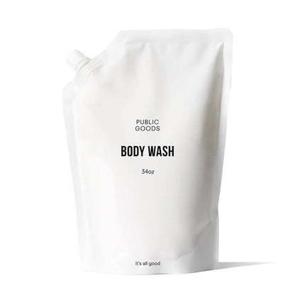 Public Goods Body Wash for Men and Women – 34 oz Refill, Sulfate-Free British Harmonia | Natural Makeup & Fragrance by British Harmonia UK