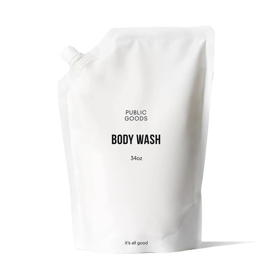 Public Goods Body Wash for Men and Women – 34 oz Refill, Sulfate-Free British Harmonia | Natural Makeup & Fragrance by British Harmonia UK
