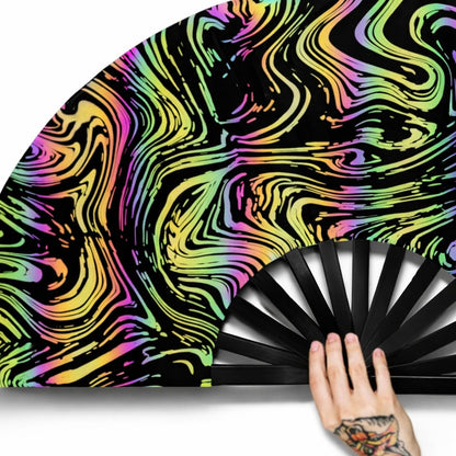 Swirl XL Reflective Festival Fan