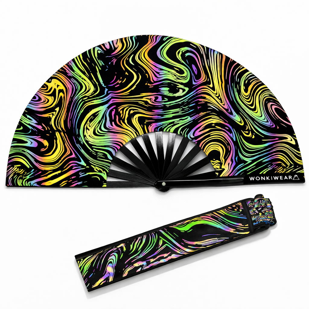 Swirl XL Reflective Festival Fan