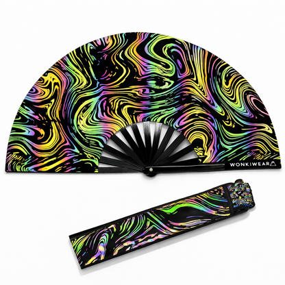 Swirl XL Reflective Festival Fan