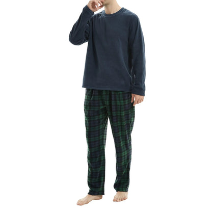 Green Long-Sleeve Fleece Pyjama Sets for Ultimate Comfort and Style SaneShoppe