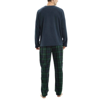 Green Long-Sleeve Fleece Pyjama Sets for Ultimate Comfort and Style SaneShoppe
