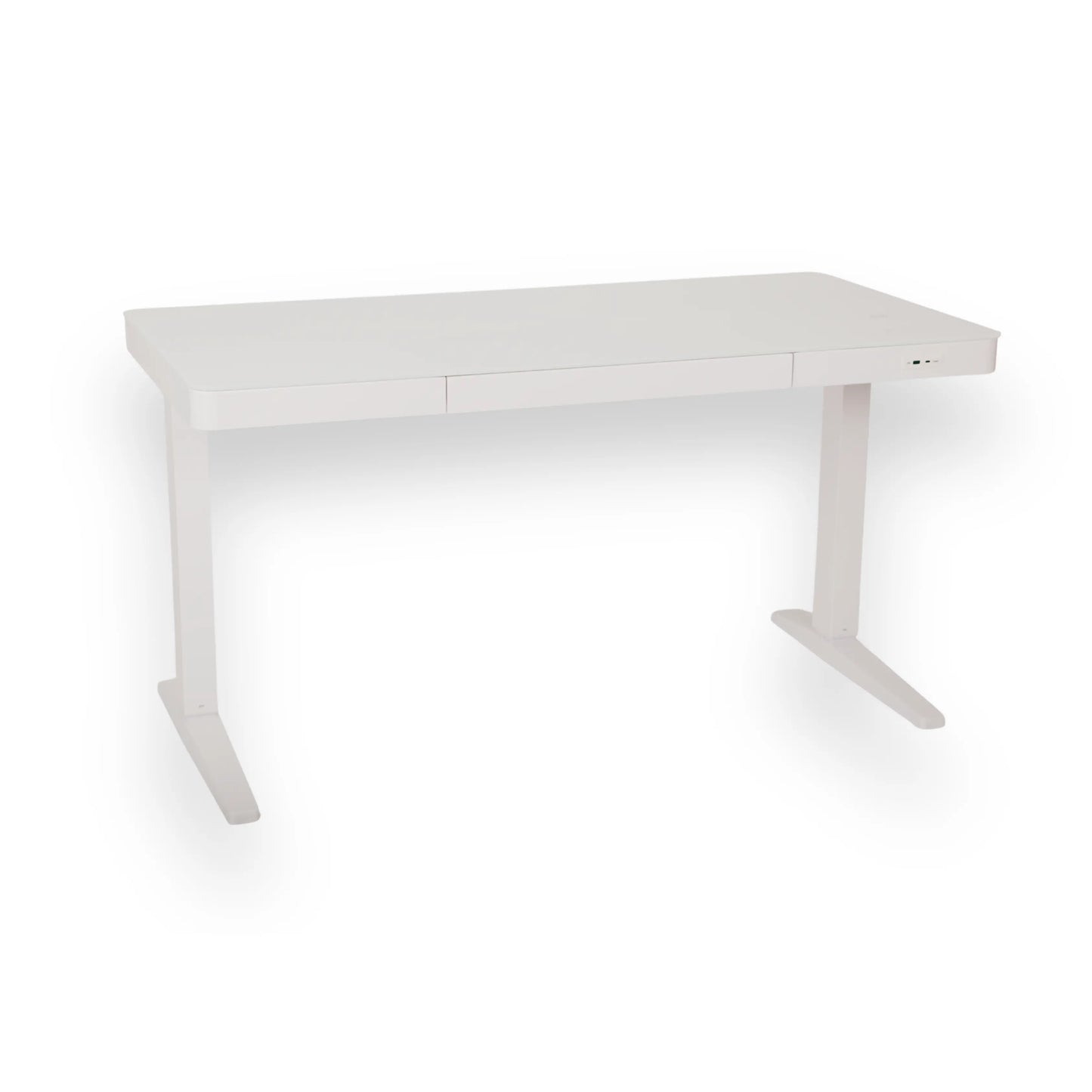 Smart Electric Height Adjustable Desk White (Glass Top) – Purus Life Purus Life