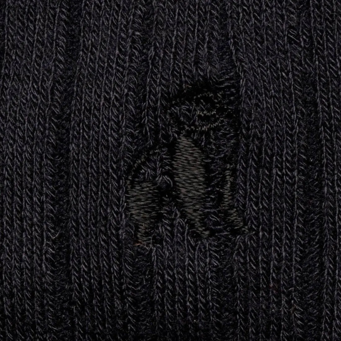 Chaussettes en bambou noir de jais