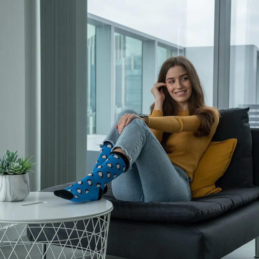 Chaussettes en bambou durable, conçues pour durer