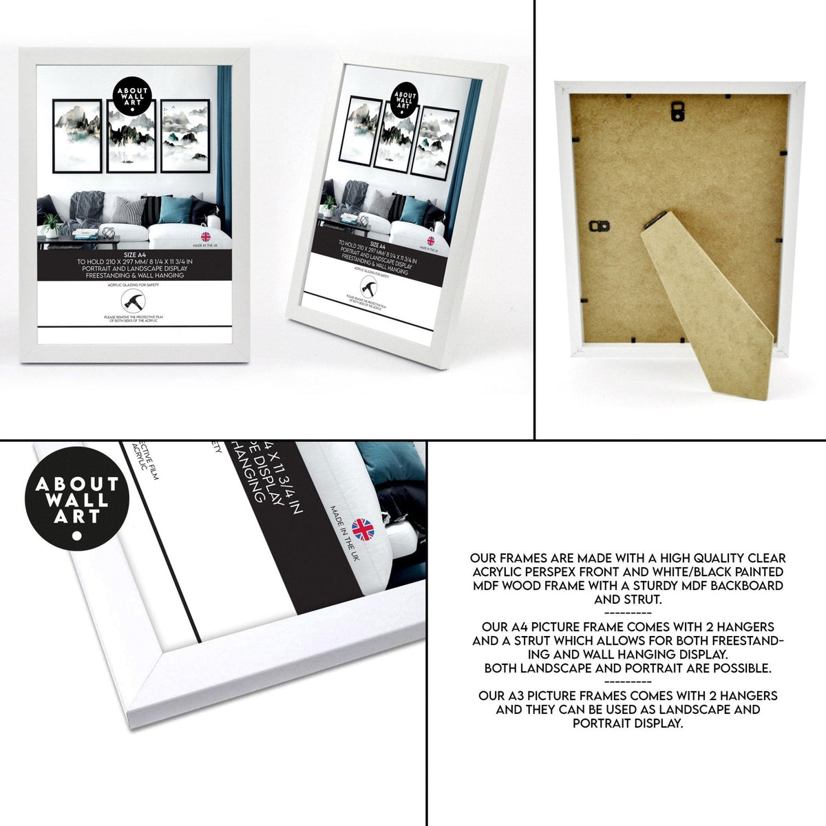Full House Wall Art Bundle – Decor for Every Room in a 3-Bedroom Home