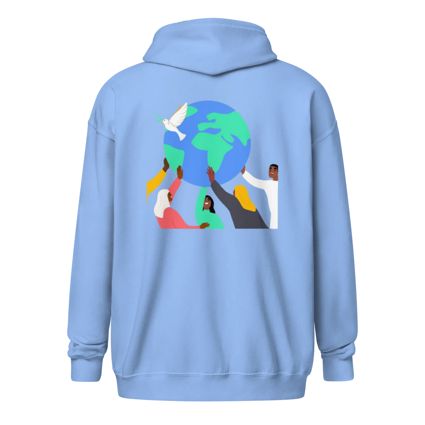 Full Color Unisex heavy blend zip hoodie elte26 magazine
