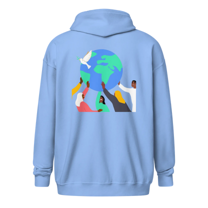 Full Color Unisex heavy blend zip hoodie elte26 magazine