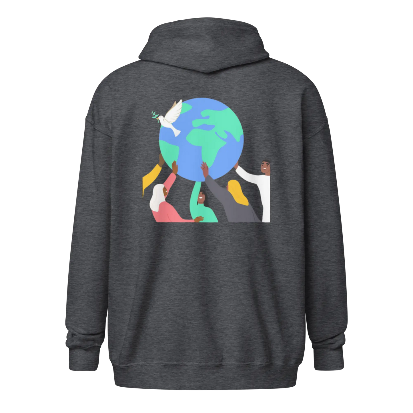 Full Color Unisex heavy blend zip hoodie elte26 magazine