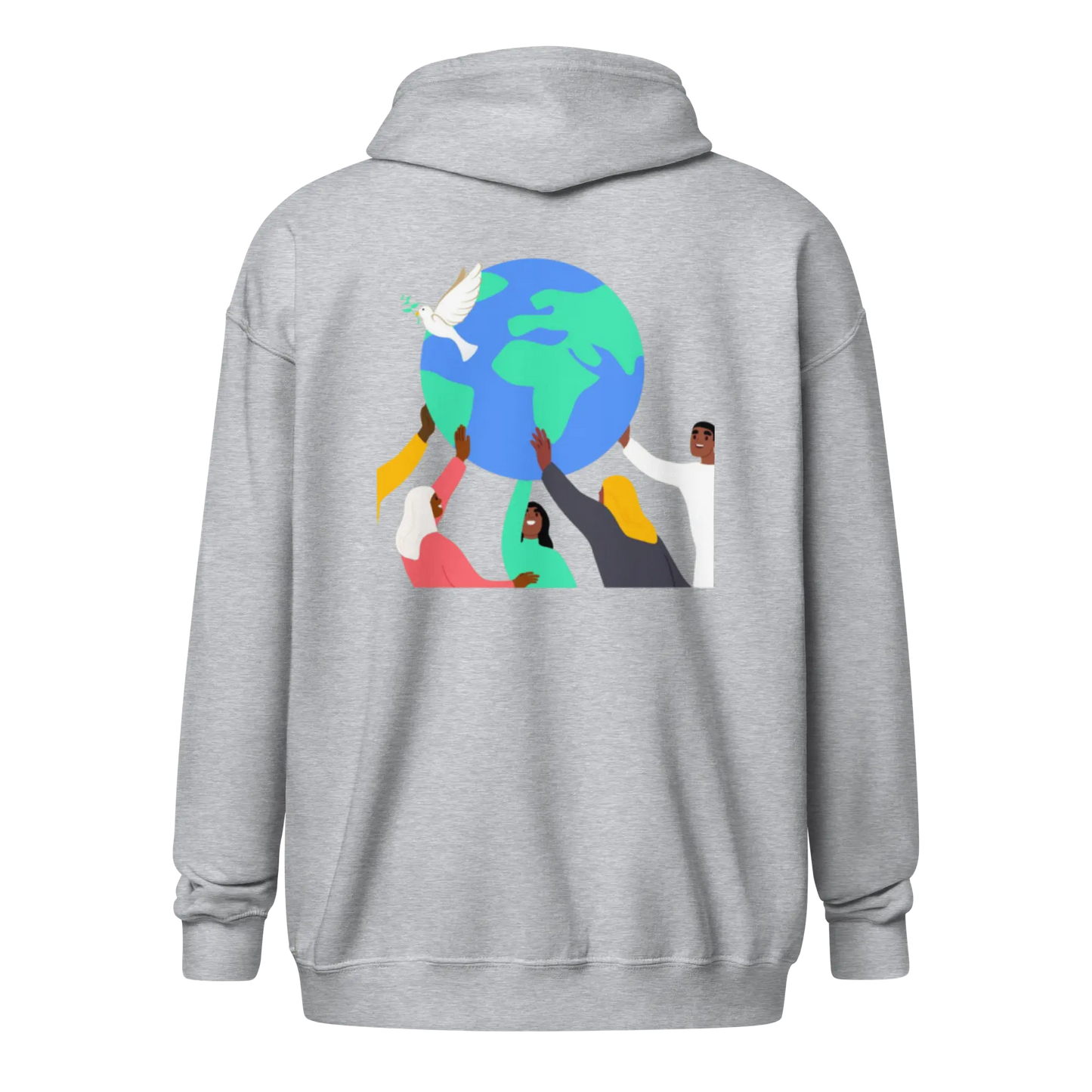 Full Color Unisex heavy blend zip hoodie elte26 magazine