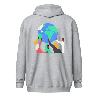 Full Color Unisex heavy blend zip hoodie elte26 magazine