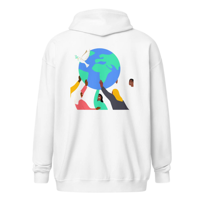 Full Color Unisex heavy blend zip hoodie elte26 magazine