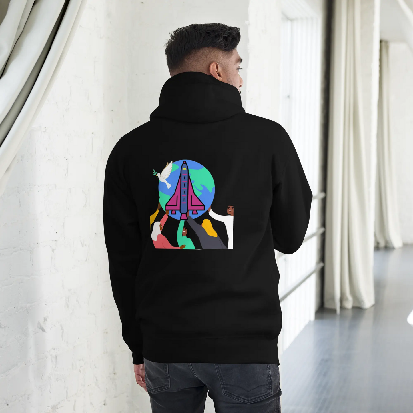 Full Black elte26 Hoodie elte26 magazine