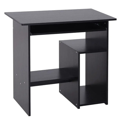 Computer Desk, 73.5H cm-Black InStock