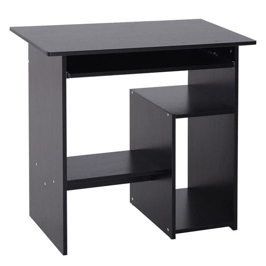 Computer Desk, 73.5H cm-Black InStock
