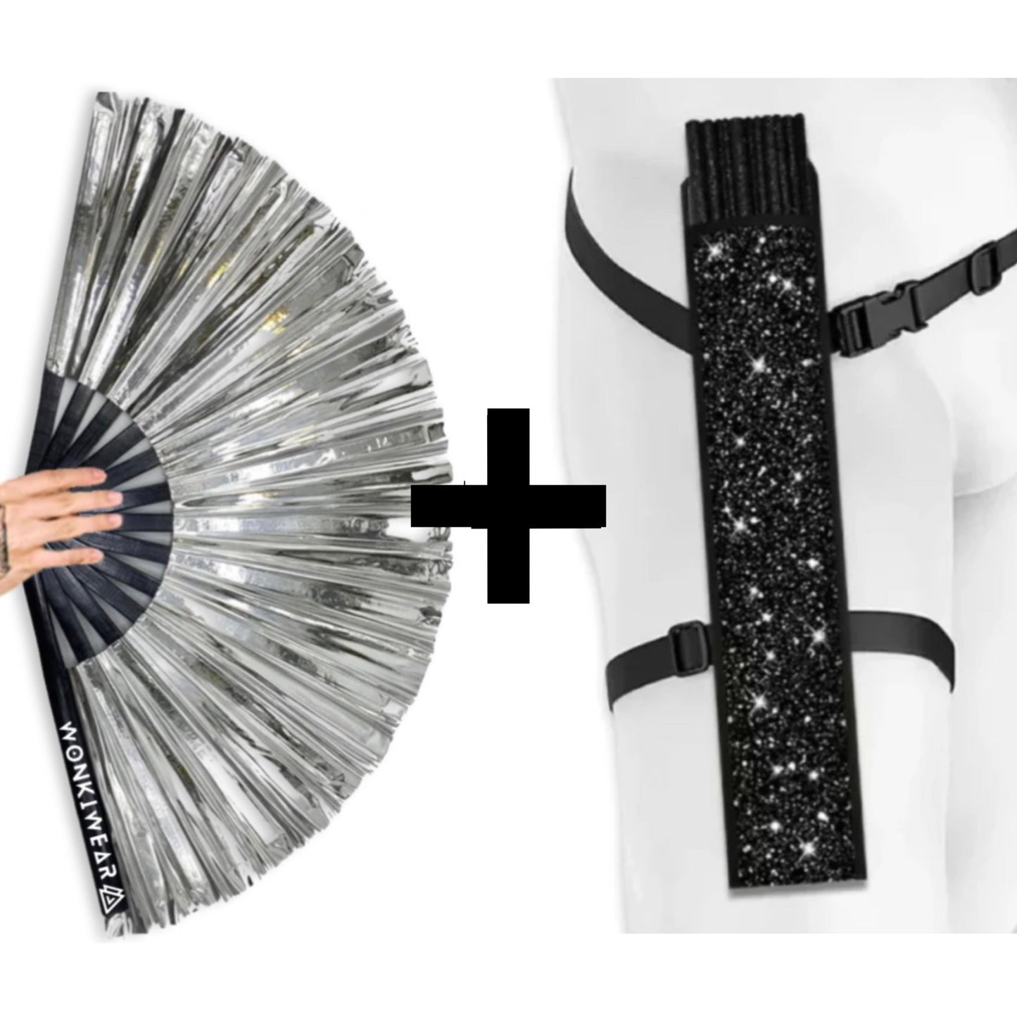 Galactic Silver XL Festival Fan