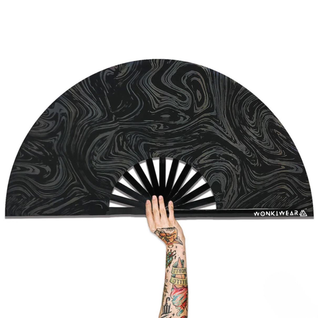 Swirl XL Reflective Festival Fan